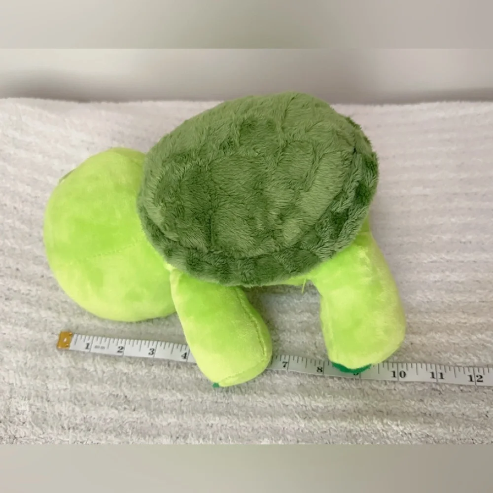 Green Stuffed Turtle Toy